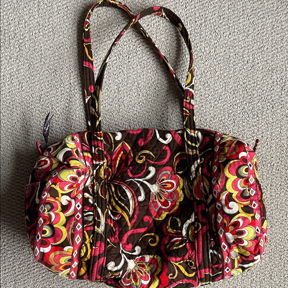 Vera Bradley Floral Patterned Women's Bag - Multicolor
